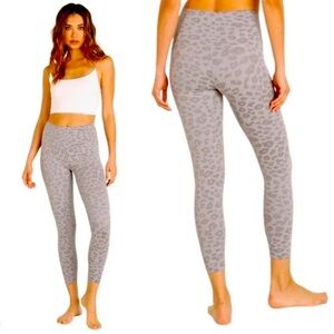 Beyond Yoga Gray Leggings with Soft Stretch